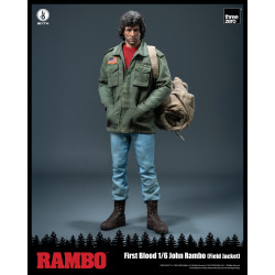 Figurine John Rambo Field Jacket Threezero Rambo First Blood