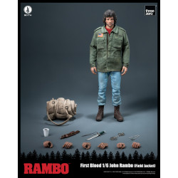 Figurine John Rambo Field Jacket Threezero Rambo First Blood
