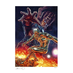 Impression Art Print Galactus and the Silver Surfer Sideshow Marvel
