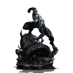 Statue Spider-Man Black Costume BDS Art Scale Iron Studios Marvel