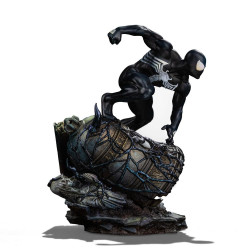 Statue Spider-Man Black Costume BDS Art Scale Iron Studios Marvel
