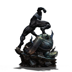 Statue Spider-Man Black Costume BDS Art Scale Iron Studios Marvel