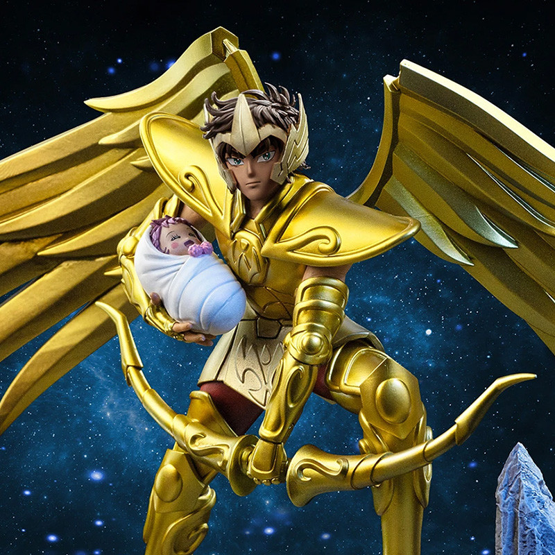 Statue Aiolos du Sagittaire Art Scale Iron Studios Saint Seiya