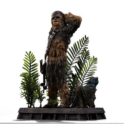 Statue Art Scale Chewbacca & Tokkat Iron Studios Star Wars Episode VI