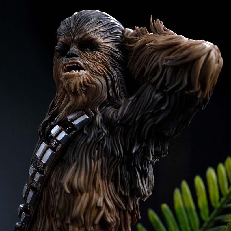 Statue Art Scale Chewbacca & Tokkat Iron Studios Star Wars Episode VI