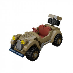 Set de construction Voiture Yamcha Pantasy Dragon Ball