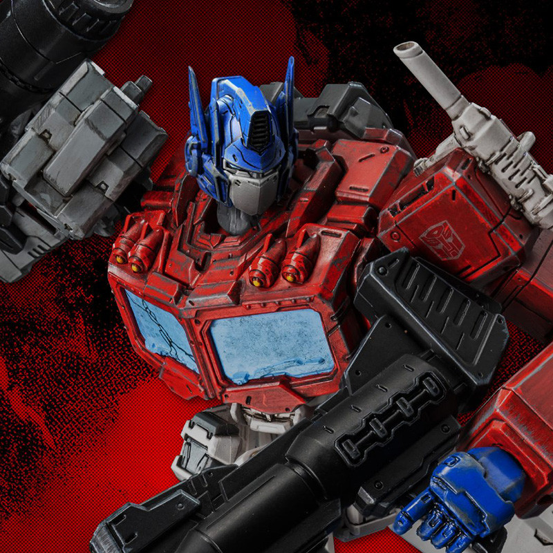 Figurine Optimus Prime Comic Book Edition MDLX Threezero Transformers Figurine Optimus Prime Comic Book Edition MDLX Threezero Transformers
