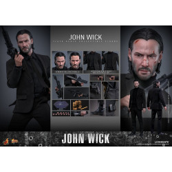 Figurine Movie Masterpiece John Wick Hot Toys John Wick