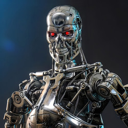 Figurine Movie Masterpiece Endoskeleton Battle Damaged Version Diecast Hot Toys Terminator 2