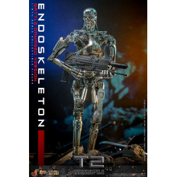Figurine Movie Masterpiece Endoskeleton Battle Damaged Version Diecast Hot Toys Terminator 2