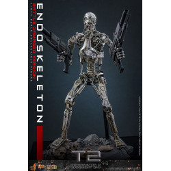 Figurine Movie Masterpiece Endoskeleton Battle Damaged Version Diecast Hot Toys Terminator 2