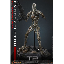 Figurine Movie Masterpiece Endoskeleton Battle Damaged Version Diecast Hot Toys Terminator 2