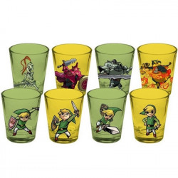 THE LEGEND OF ZELDA Pack de 4 Verres à Shots Just Funky
