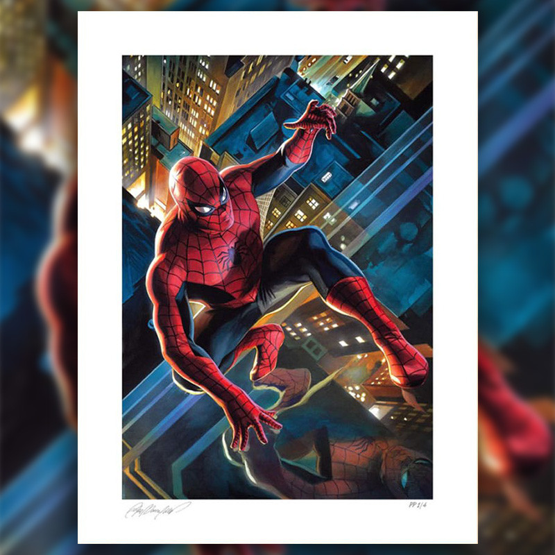 Impression Art Print The Amazing Spider-Man Sideshow Marvel Impression Art Print The Amazing Spider-Man Sideshow Marvel