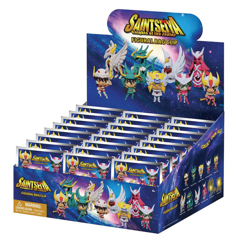 Pack Mini-figurines S1 Bag Clip Monogram Saint Seiya