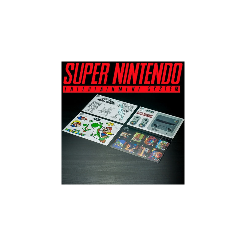 NINTENDO Stickers Super Nes Paladone NINTENDO Stickers Super Nes Paladone