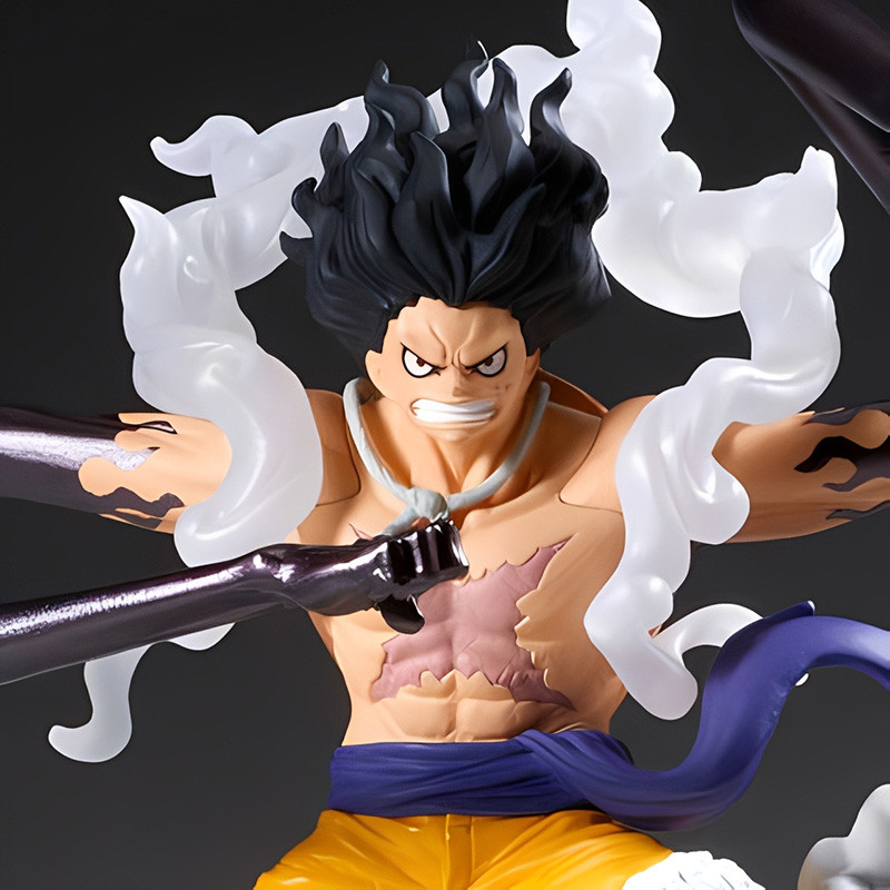 Figurine Monkey D. Luffy Gear 4 Senkokkei Banpresto One Piece Figurine Monkey D. Luffy Gear 4 Senkokkei Banpresto One Piece