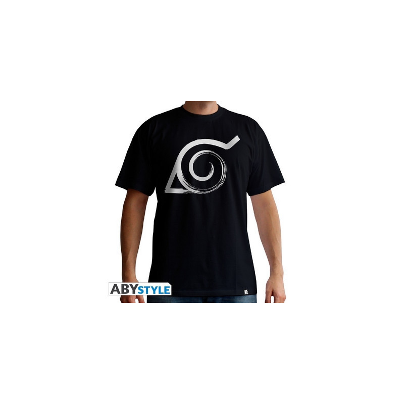 NARUTO T-Shirt Symbole Konoha Abystyle NARUTO T-Shirt Symbole Konoha Abystyle