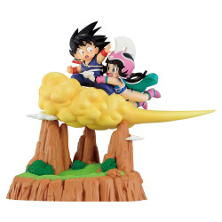 Figurine Son Goku & Chichi Ichibansho Fantastic Adventure 2 Bandai Dragon Ball