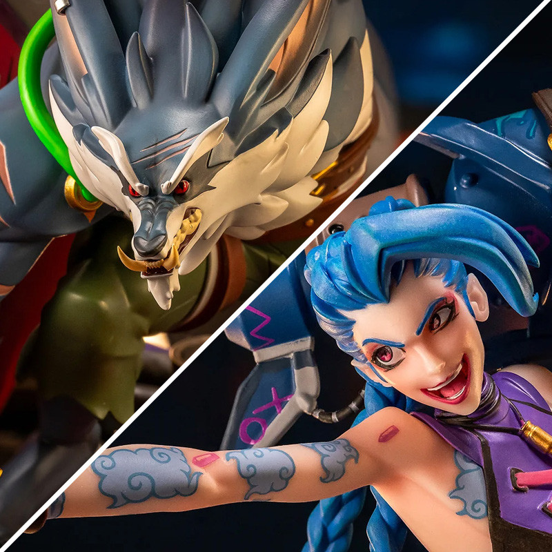 Statue Jinx & Warwick Pure Arts 2XKO Statue Jinx & Warwick Pure Arts 2XKO