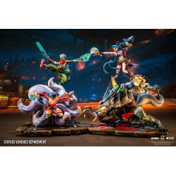 Statue Jinx & Warwick Pure Arts 2XKO