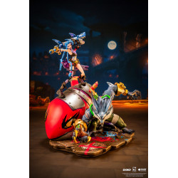 Statue Jinx & Warwick Pure Arts 2XKO
