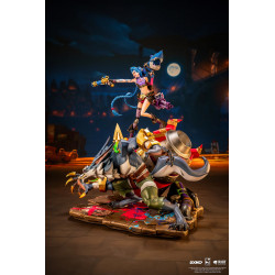 Statue Jinx & Warwick Pure Arts 2XKO