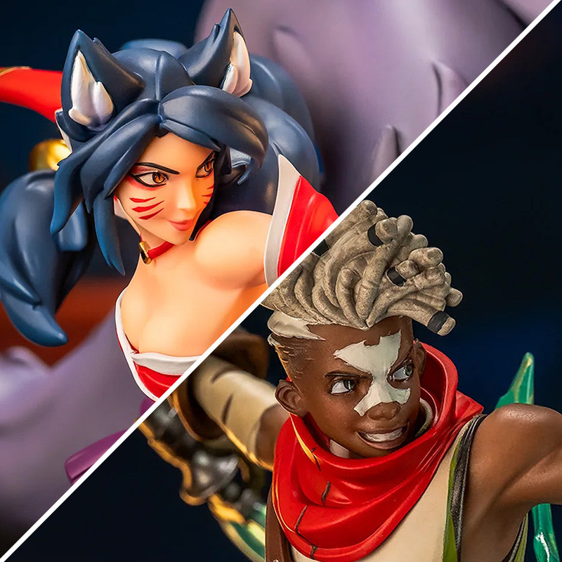 Statue Ahri & Ekko Pure Arts 2XKO Statue Ahri & Ekko Pure Arts 2XKO