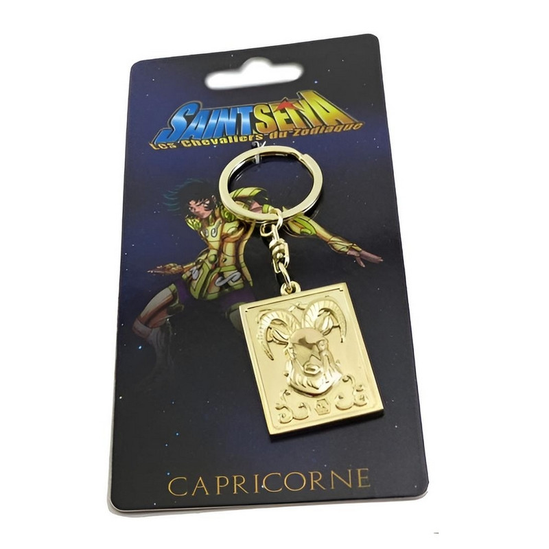 SAINT SEIYA Porte-Clés Or Capricorne Métal Pandora Box