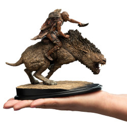 Statuette Sharkû on Warg Weta Workshop Le Seigneur des Anneaux