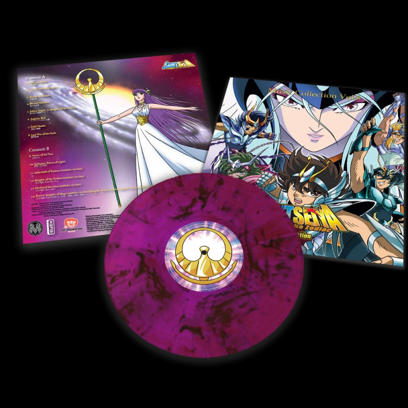 SAINT SEIYA Disque Vinyle 33 Tours Saint Seiya Original Soundtrack Vol. 5 Microids Records