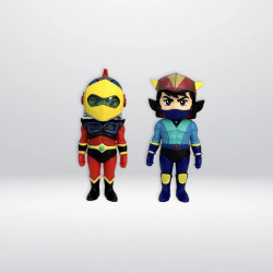 GOLDORAK Pack Duo Figurines Actarus & Alcor Plastoy