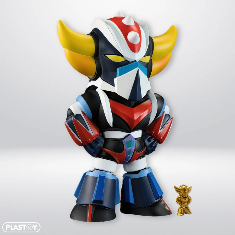 Figurine Goldorak Plastoy – PVC 7cm, SD Goldorak Et Soucoupe Spazer