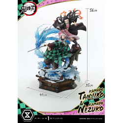 Statue Nezuko & Tanjiro Concept Masterline Series Prime 1 Studio Demon Slayer
