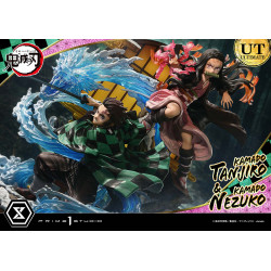 Statue Nezuko & Tanjiro Concept Masterline Series Ultimate Version Prime 1 Studio Demon Slayer