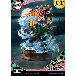 Statue Nezuko & Tanjiro Concept Masterline Series Ultimate Version Prime 1 Studio Demon Slayer