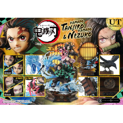 Statue Nezuko & Tanjiro Concept Masterline Series Ultimate Version Prime 1 Studio Demon Slayer