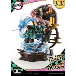 Statue Nezuko & Tanjiro Concept Masterline Series Ultimate Version Prime 1 Studio Demon Slayer