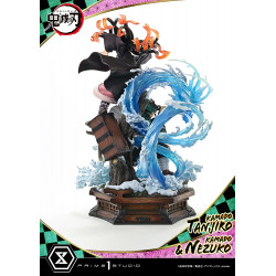 Statue Nezuko & Tanjiro Concept Masterline Series Ultimate Version Prime 1 Studio Demon Slayer
