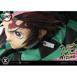 Statue Nezuko & Tanjiro Concept Masterline Series Ultimate Version Prime 1 Studio Demon Slayer