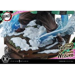 Statue Nezuko & Tanjiro Concept Masterline Series Ultimate Version Prime 1 Studio Demon Slayer