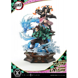 Statue Nezuko & Tanjiro Concept Masterline Series Ultimate Bonus Version Prime 1 Studio Demon Slayer