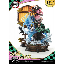 Statue Nezuko & Tanjiro Concept Masterline Series Ultimate Bonus Version Prime 1 Studio Demon Slayer