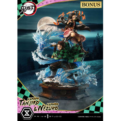 Statue Nezuko & Tanjiro Concept Masterline Series Ultimate Bonus Version Prime 1 Studio Demon Slayer