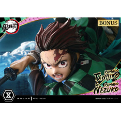 Statue Nezuko & Tanjiro Concept Masterline Series Ultimate Bonus Version Prime 1 Studio Demon Slayer