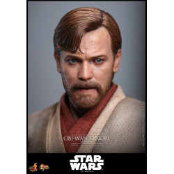 Figurine Obi-Wan Kenobi Mustafar Movie Masterpiece Hot Toys Star Wars Episode III