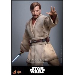 Figurine Obi-Wan Kenobi Mustafar Movie Masterpiece Hot Toys Star Wars Episode III