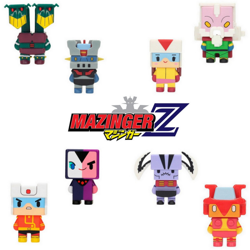 MAZINGER Z Pack Figurines Pixel SD Toys