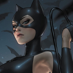Impression Art Print Catwoman Sideshow DC Comics