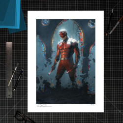 Impression Art Print Dardevil Born Again Sideshow Marvel